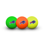 Buffalo Bills 3 Golf Balls In Clamshell