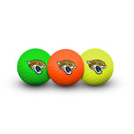 Jacksonville Jaguars 3 Golf Balls In Clamshell