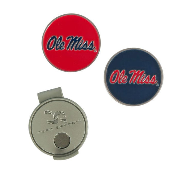 Ole Miss Rebels Hat Clip & Markers