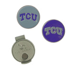 Wholesale-TCU Horned Frogs Hat Clip &amp; Markers