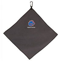 Wholesale-Boise State Broncos Towel - Grey Microfiber 15" x 15"