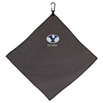 Wholesale-Brigham Young Cougars Towel - Grey Microfiber 15" x 15"