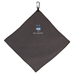 Wholesale-UConn Huskies Towel - Grey Microfiber 15" x 15"