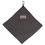 Mississippi State Bulldogs Towel - Grey Microfiber 15" x 15"