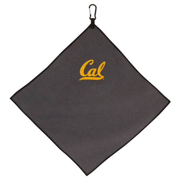 Wholesale-California Golden Bears Towel - Grey Microfiber 15" x 15"