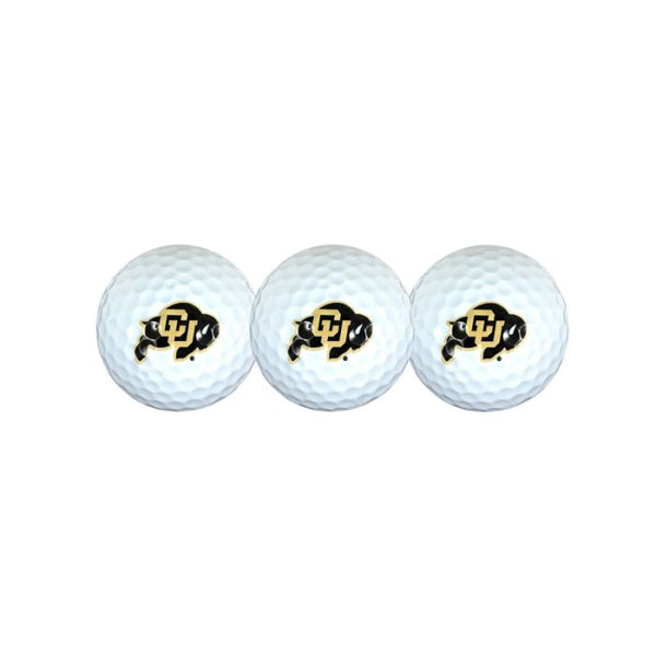 Wholesale-Colorado Buffaloes 3 Golf Balls In Clamshell