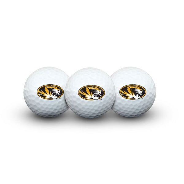 Wholesale-Missouri Tigers 3 Golf Balls In Clamshell