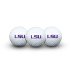 Wholesale-LSU Tigers 3 Golf Balls In Clamshell