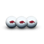 Wholesale-Arkansas Razorbacks 3 Golf Balls In Clamshell