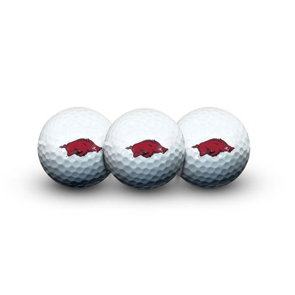 Wholesale-Arkansas Razorbacks 3 Golf Balls In Clamshell