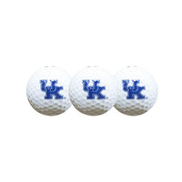 Wholesale-Kentucky Wildcats 3 Golf Balls In Clamshell