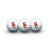 Wholesale-USC Trojans 3 Golf Balls In Clamshell