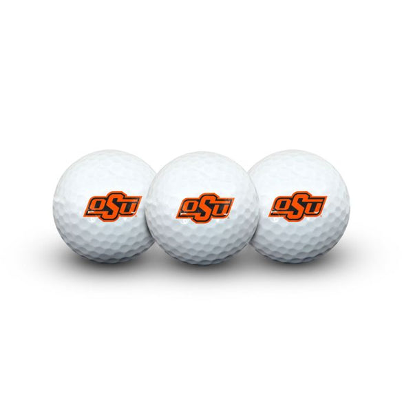 Wholesale-Oklahoma State Cowboys 3 Golf Balls In Clamshell
