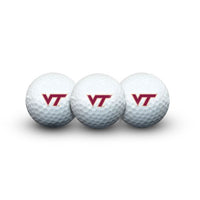 Wholesale-Virginia Tech Hokies 3 Golf Balls In Clamshell