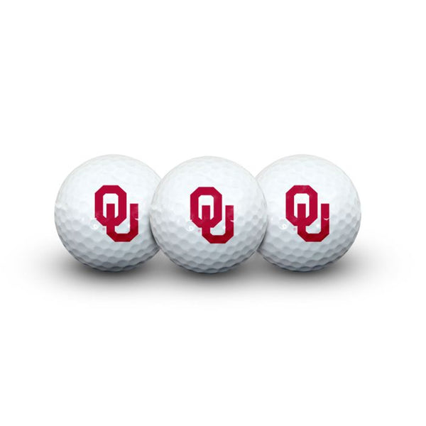 Wholesale-Oklahoma Sooners 3 Golf Balls In Clamshell