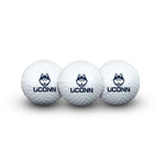 Wholesale-UConn Huskies 3 Golf Balls In Clamshell
