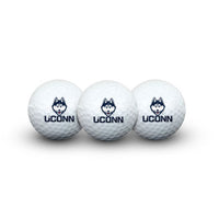 Wholesale-UConn Huskies 3 Golf Balls In Clamshell