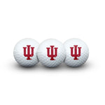 Wholesale-Indiana Hoosiers 3 Golf Balls In Clamshell