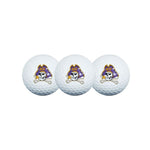 Wholesale-East Carolina Pirates 3 Golf Balls In Clamshell