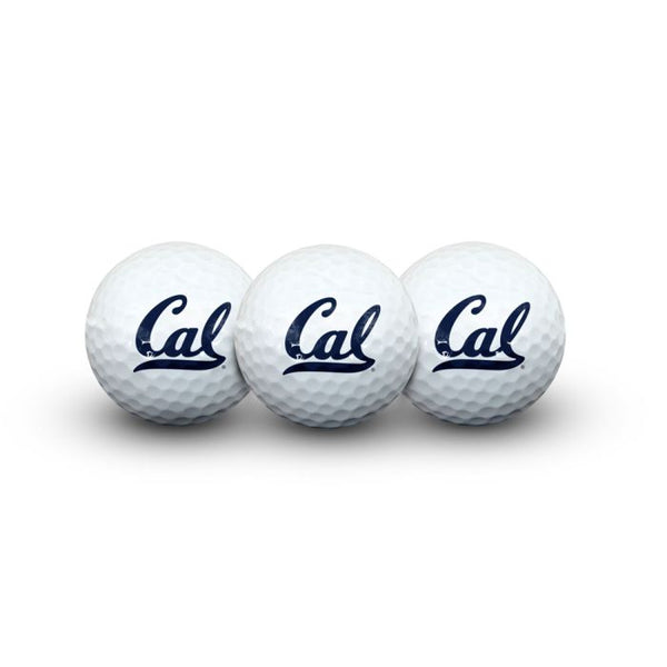 Wholesale-California Golden Bears 3 Golf Balls In Clamshell