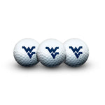 Wholesale-West Virginia Mountaineers 3 Golf Balls In Clamshell