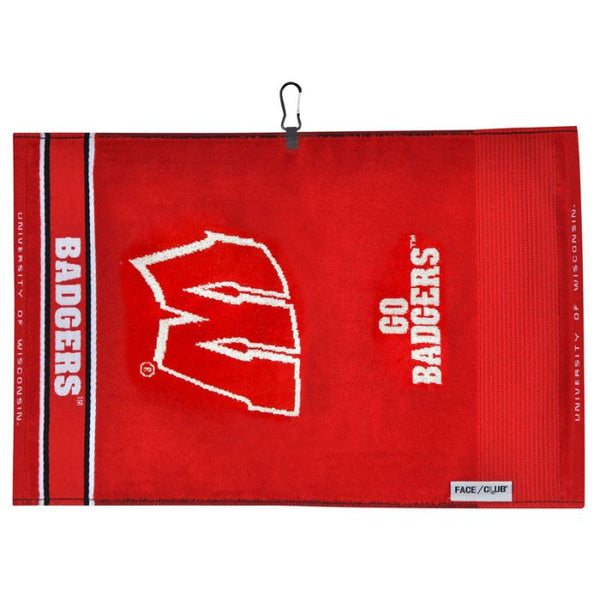 Wholesale-Wisconsin Badgers Towels - Jacquard