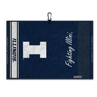 Wholesale-Illinois Fighting Illini Towels - Jacquard