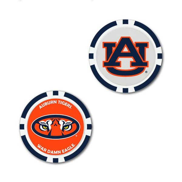 Wholesale-Auburn Tigers Ball Marker - Oversized indiv.