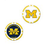 Wholesale-Michigan Wolverines Ball Marker - Oversized indiv.