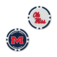 Wholesale-Ole Miss Rebels Ball Marker - Oversized indiv.