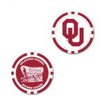 Wholesale-Oklahoma Sooners Ball Marker - Oversized indiv.