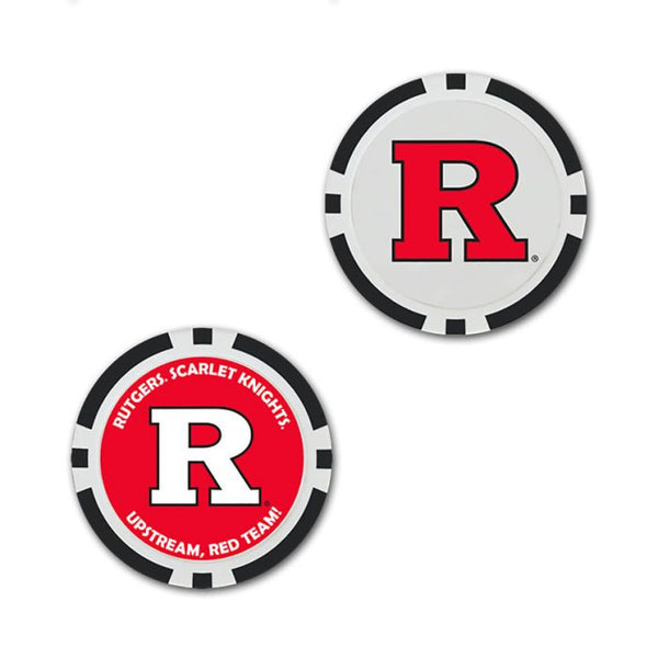 Wholesale-Rutgers Scarlet Knights Ball Marker - Oversized indiv.