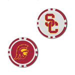 Wholesale-USC Trojans Ball Marker - Oversized indiv.