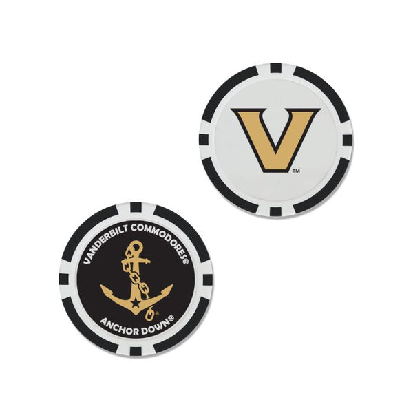 Wholesale-Vanderbilt Commodores Ball Marker - Oversized indiv.