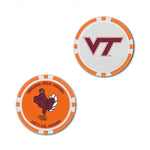 Wholesale-Virginia Tech Hokies Ball Marker - Oversized indiv.